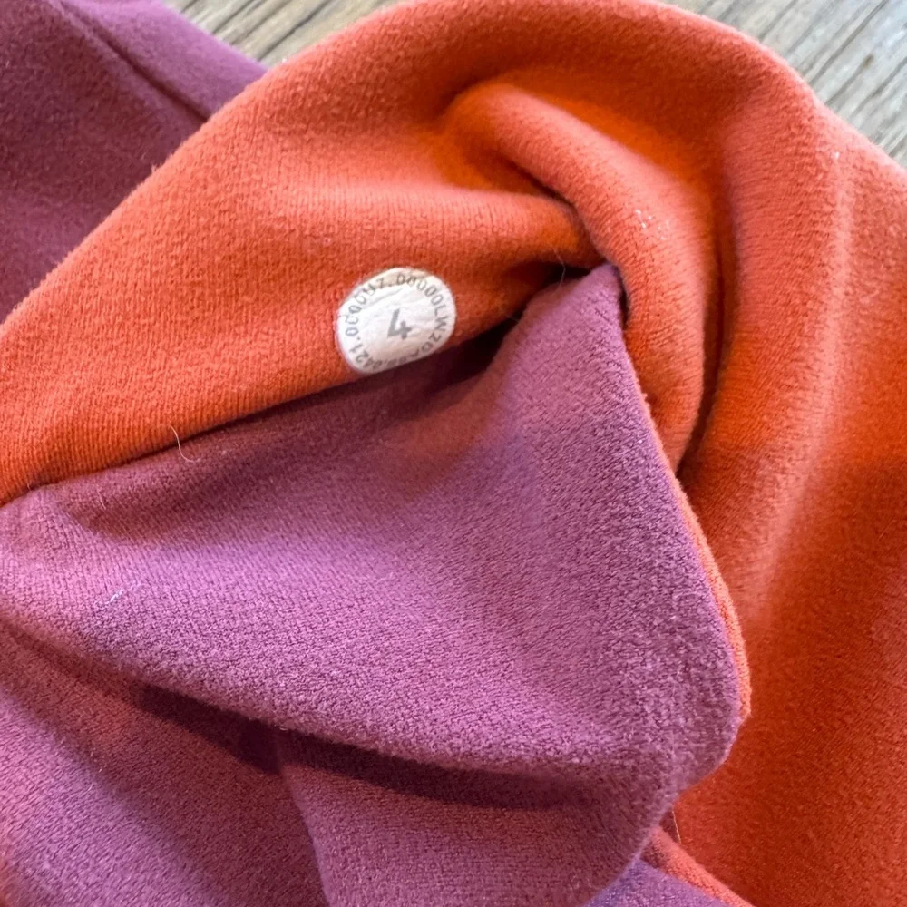 Lululemon Align Bra Reversible Orange Rust Red Size 4 - Picture 5 of 5